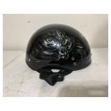 Helmet with Skull Graphics