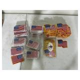 Approximately 300 Embroidered Flag Patches