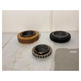 Three Automotive Ashtrays