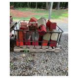 Vintage Metal and Plastic Gasoline Cans