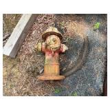 Cast Iron Fire Hydrant with Weathered Finish