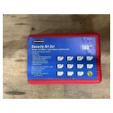 Marathon 100-Piece Security Bit Set in Red Case