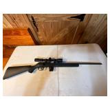 Savage Model 93R17 Bolt-Action Rifle with Scope