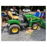 John Deere HST 1025R Compact Tractor with Loader