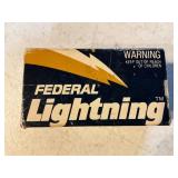Federal Lightning .22 Long Rifle Ammunition Box