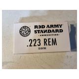 Red Army Standard .223 REM Ammunition, 55 GR FMJ