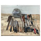 Hand Tools and Scrap Metal Jar