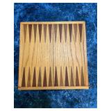 Wood Backgammon Set with Game Accessories
