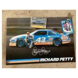 Richard Petty Memorabilia Set with Poster and Coll