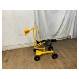 Yellow Childrenï¿½s Ride-On Digger Toy