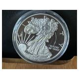 2019 Silver Eagle Proof 1 Oz Fine Silver