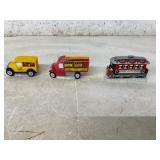 Three Coca-Cola Model Vehicles