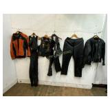 7-Piece Group of Harley-Davidson and Leather Appar