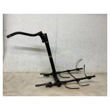 Black Two-Bike Hitch-Mounted Rack
