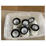 6 Portable Light Fixtures