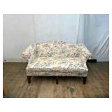 Floral Upholstered Love Seat by Gilliam
