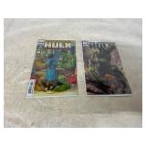 Two Marvel Comics: The Immortal Hulk Issues