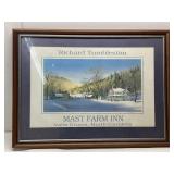 Framed Print of Mast Farm Inn by Richard Tumblesto