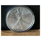 2018 Silver Eagle Proof 1 Oz Fine Silver