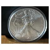 2018 Silver Eagle Proof 1 Oz Fine Silver
