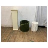 Three Decorative Items