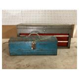 Craftsman Tool Chest and Small Metal Toolbox
