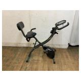 Foldable FitQuest Recumbent Exercise Bike