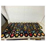 100 Vintage 7-Inch Vinyl Records
