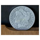 1885 Morgan Silver Dollar 90% Silver