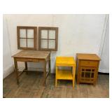 5 Wooden Furniture Pieces and Frames