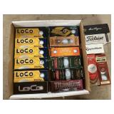Boxed Golf Balls by Various Brands