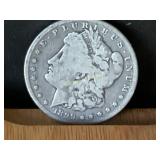 1899-O Morgan Silver Dollar, 90% Silver