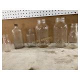 Vintage Glass Bottles and Jars