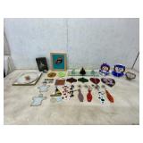 31 Stained Glass and Ceramic Pieces