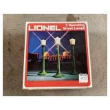 Lionel 027 Gauge Operating Street Lamps