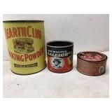 Hearth Club Baking Powder and Sir Walter Raleigh T