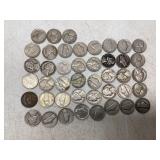 Approximately 43 U.S. Jefferson Nickels