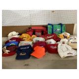 23 Branded Hats with Bags