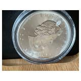 2017 Canadian $5 1 Oz Fine Silver Coin