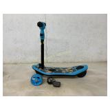 Blue Childrenï¿½s Adjustable Electric Scooter