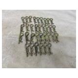 33 Metal R-Clips Cotter Pins