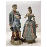 Ceramic Figurines in 18th-Century Attire