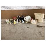 Ceramic Animal Figures and Planter