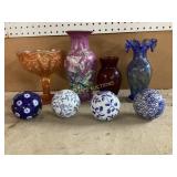 Glassware and Porcelain Decorative Items