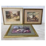 Three Framed Art Prints