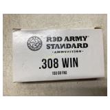 Red Army Standard .308 WIN 150 GR FMJ Ammunition
