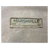 1969 Marshville License Plate