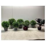 8 Decorative Faux Plants in Pots