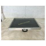 Glass-Top Aluminum Display Case