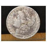 1878 Morgan Silver Dollar, 90% Silver